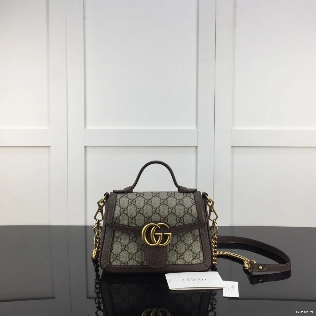 First bag ru Ophidia Gucci Bag Shoulder GG Marmont 0725
